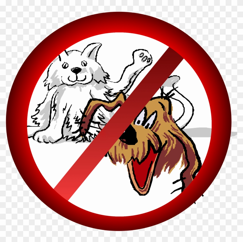 Nos Amis Les Animaux Ne Sont Pas Autorisés Sur Le Camping - Littering Cartoon #1140773