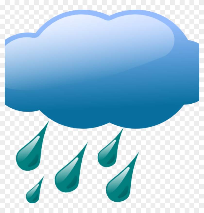Rain Cloud Clipart Rain Cloud Clip Art Free Vector - Cartoon Rain Cloud #1141214