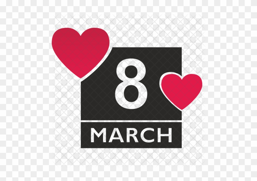 8 March Icon - Heart #1141430