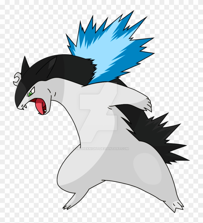 [photoedit] Blue Fire Thyplosion By Jacktheknight - Pokemon Typhlosion #1141458