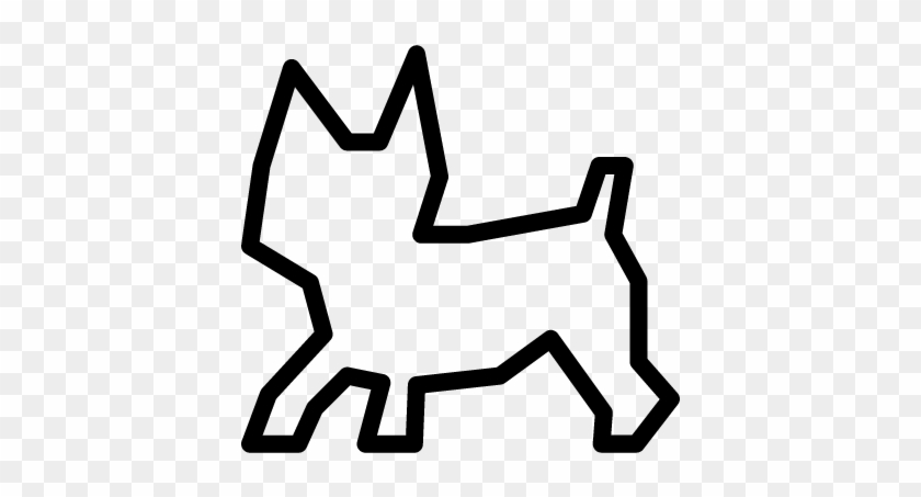 Puppy, Small Pet Dog Shape Vector - Dog #1141504