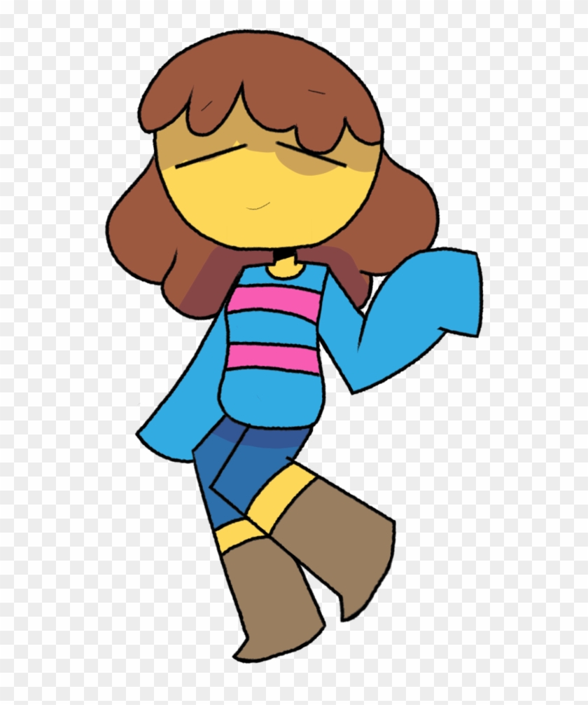 Frisk By Ghosty Da Ghost - Cartoon #1141516