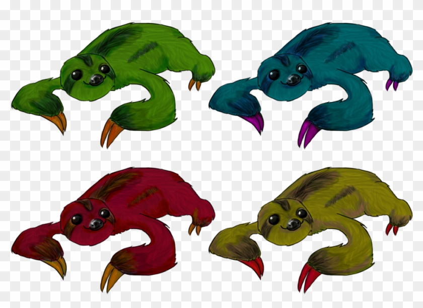 Atween Sloth Design - Cartoon #1142060