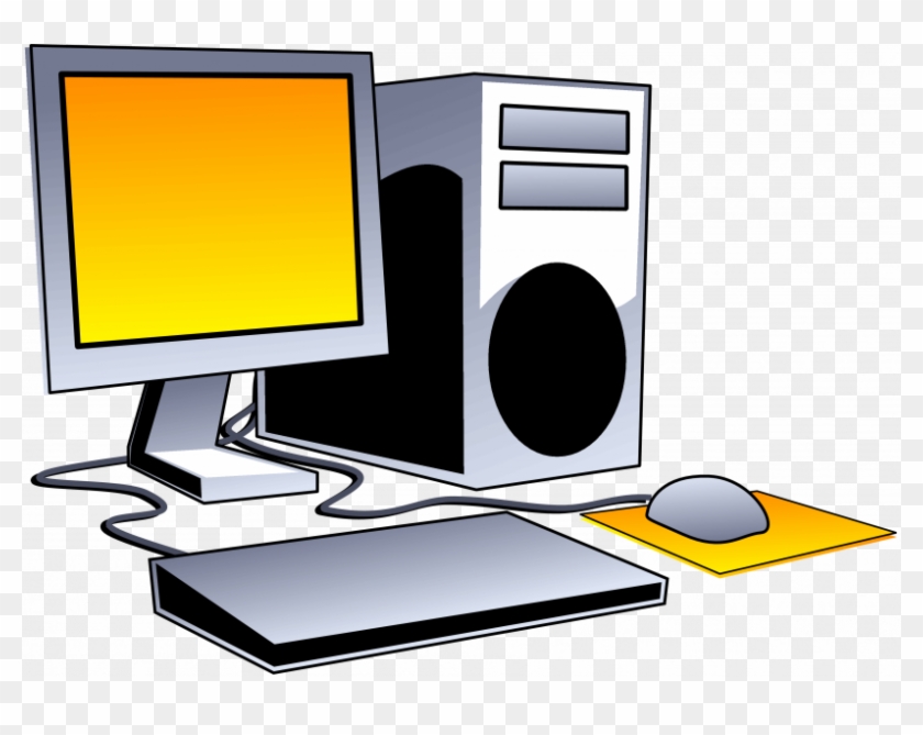 Clip Art Of Computer #1142062