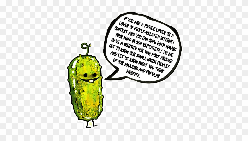 Pickle Clipart Happy Birthday - Deep Fried Pickles Cartoon #1142258