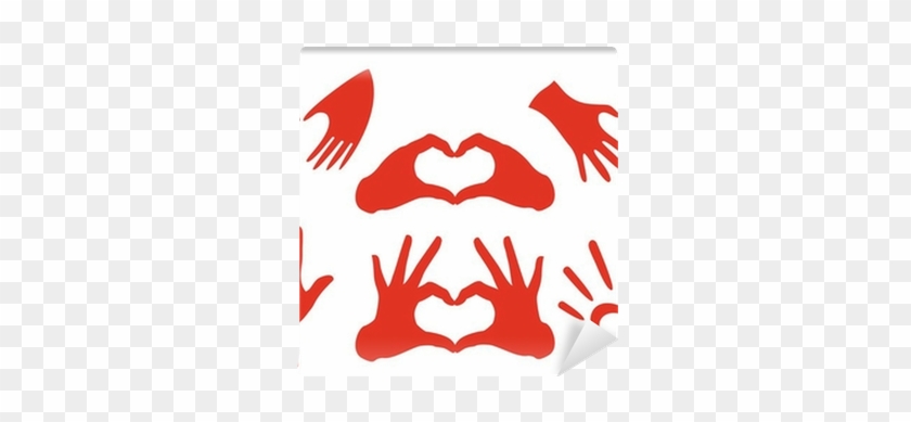   Red Hand Logo Png #1142456