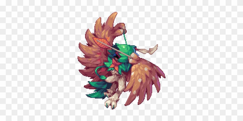 “decidueye Pixelart From Pokemon Sun/moon ” - Decidueye Pixel Art #1142543