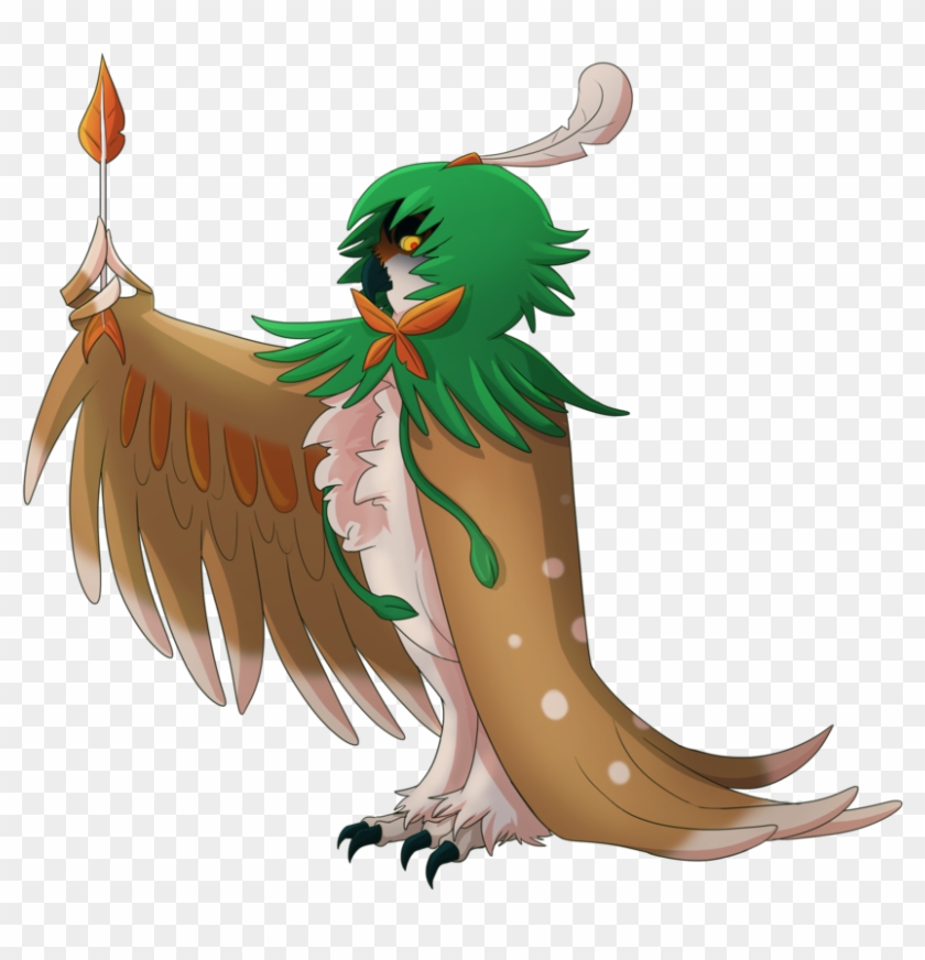 Decidueye By Mary-hurricane - Decidueye Peluche #1142565