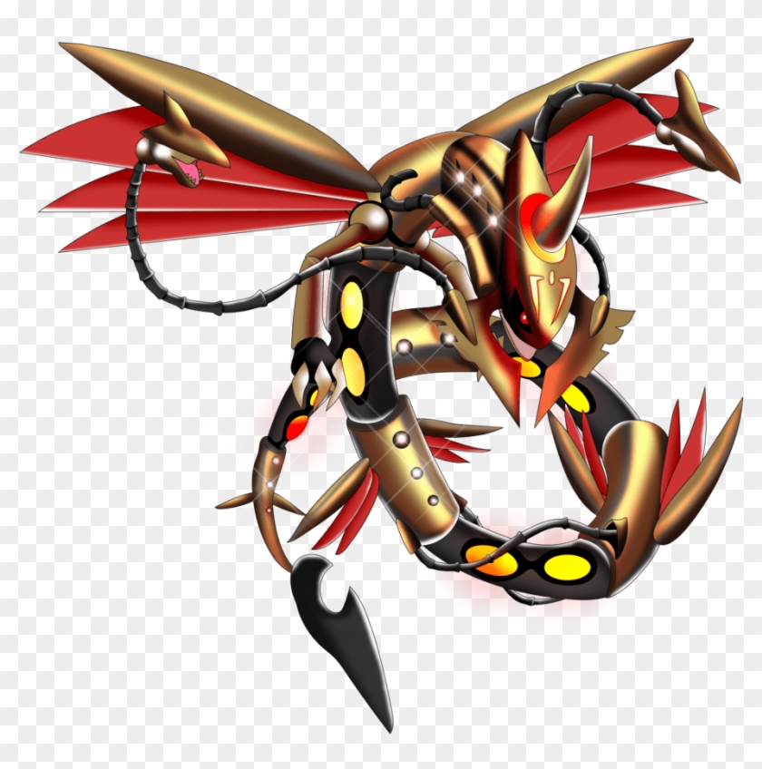 Necrozma Fused With Rayquaza #1142580