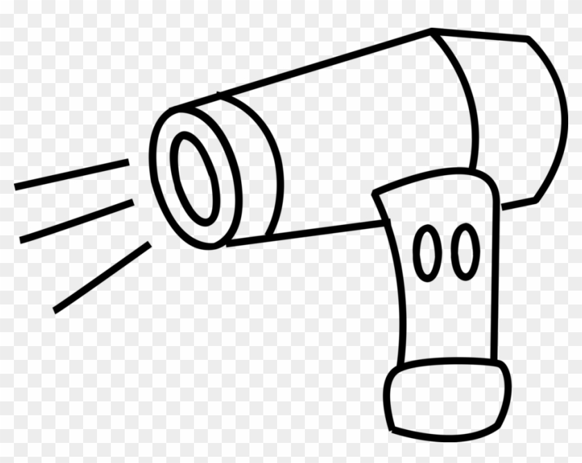 Vector Illustration Of Personal Grooming Portable Electric - Line Art #1142762