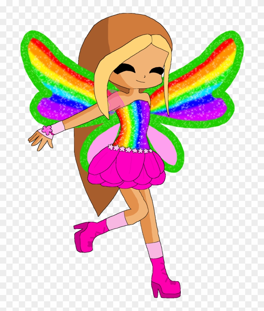 Winx Club Flora Rainbowix By Diamondthevocaloid - Winx Club #1142901
