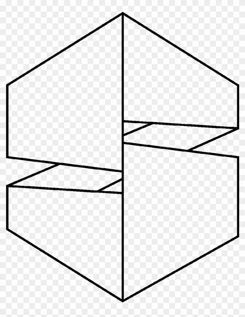   Cube Line Art #1143073