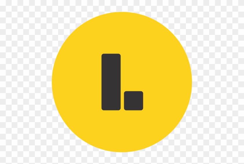 Black On Yellow Icon - Yellow #1143476
