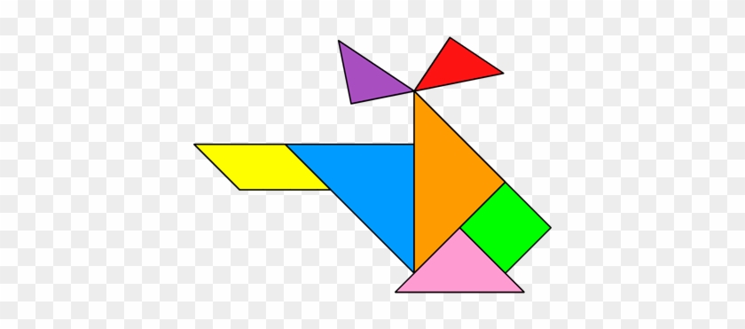 Tangram Helicopter - Helicopteros De Figuras Geometricas #1143782