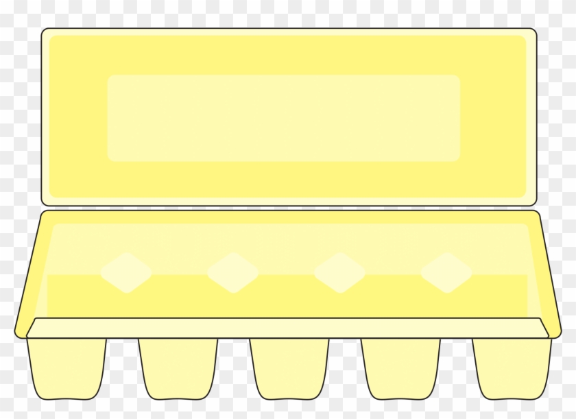 Yellow Egg Carton Clip Art - Yellow Egg Carton Clip Art #1144016