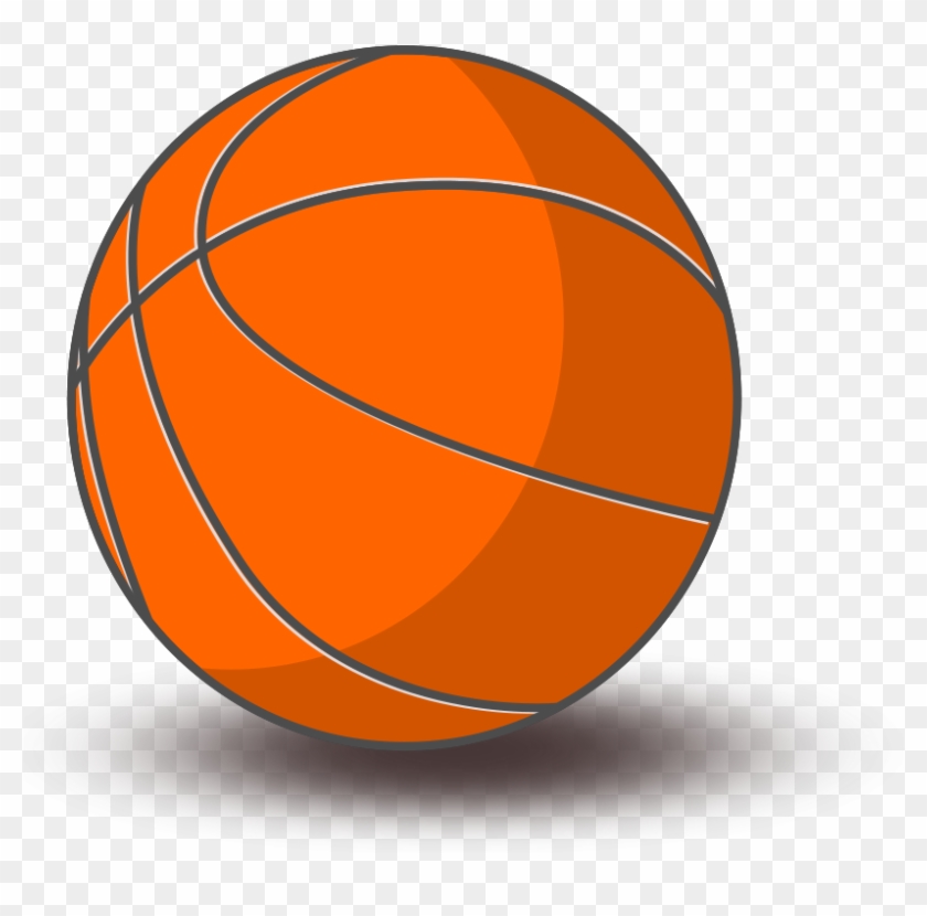 Basketball Svg Vector File, Vector Clip Art Svg File - Basketball Clip Art #189784
