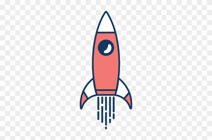 Rocket Clipart Transparent - Transparent Background Rocket Clipart #190351