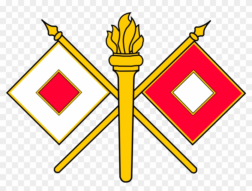File - Insignia Signal - Svg - Us Army Signal Corps #190415