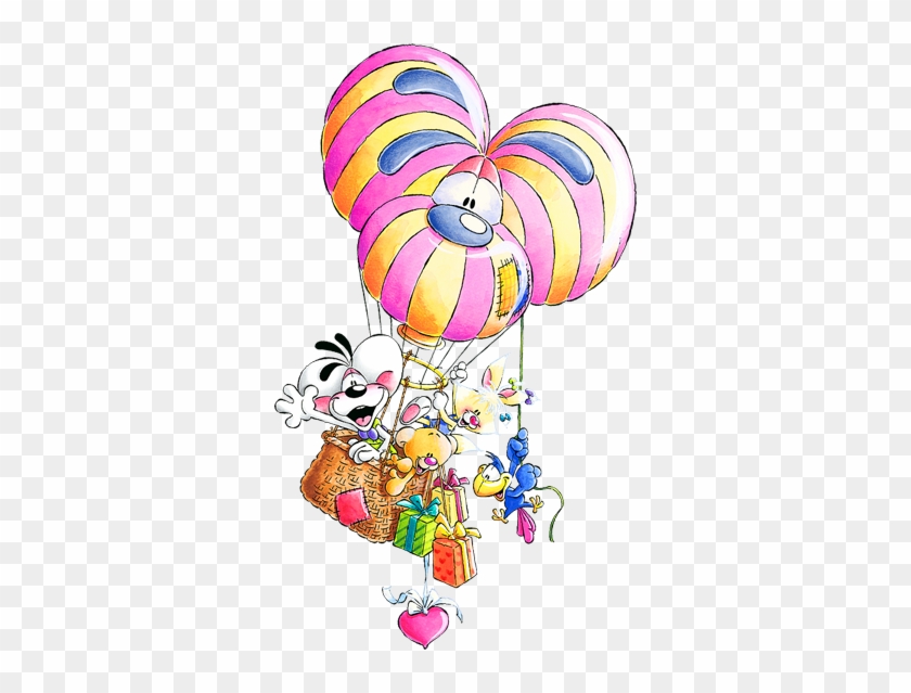Official Website Of The Diddl-mouse - Diddl Balloon Trip Mousepad #190423