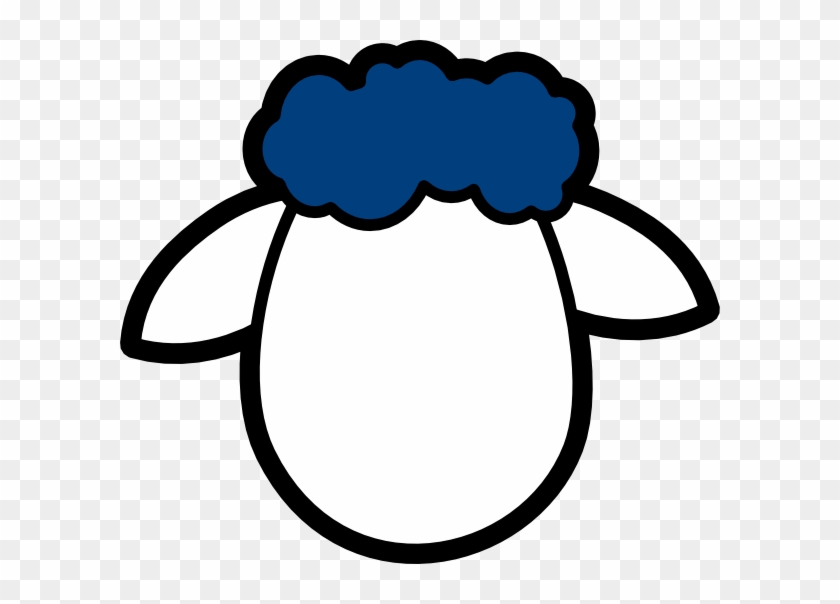 Sheep Face Clipart - Sheep Face Coloring Page #191458