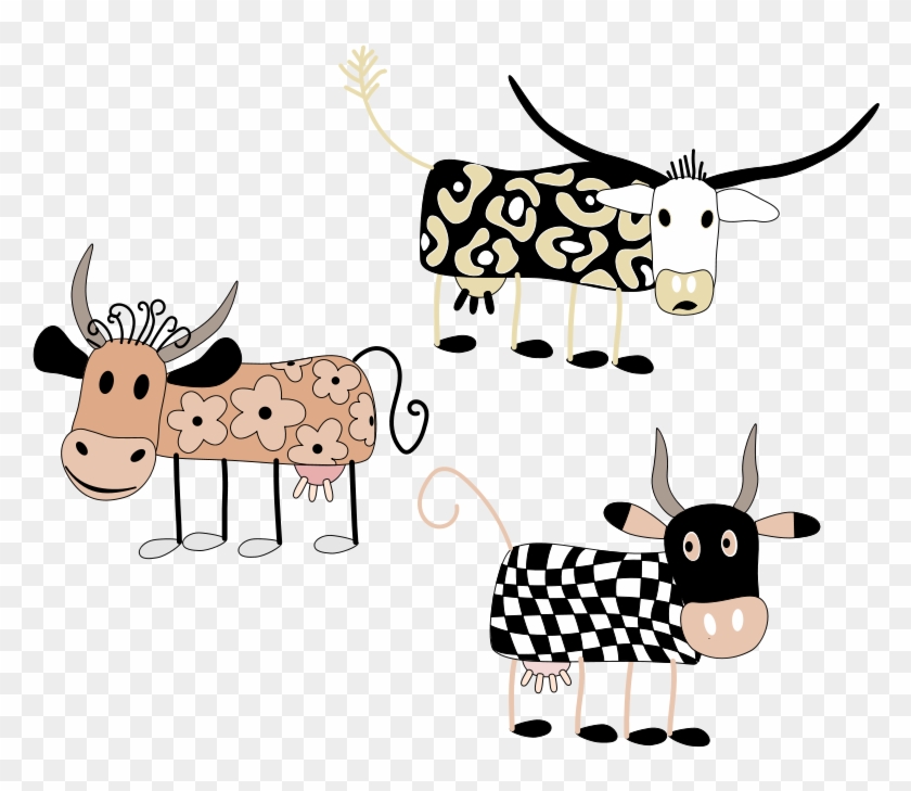 Farm Clip Art Download - Custom Cartoon Cow Shower Curtain #191614