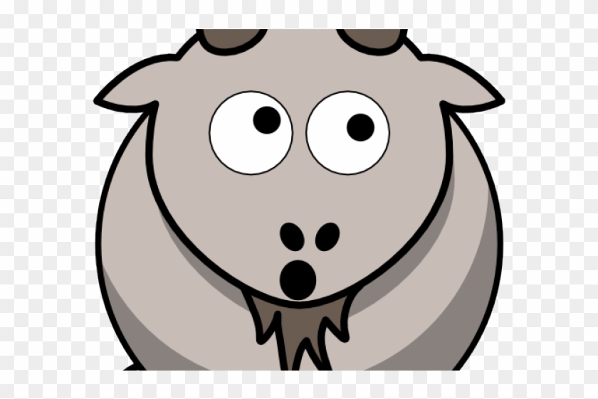 Billy Goat Clipart Bearded - Sheep And Goats Cartoon #191858
