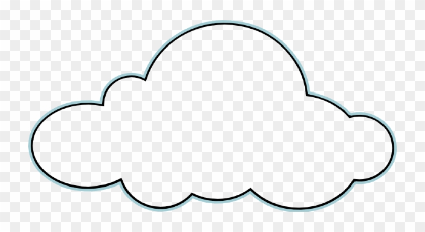 Permalink To Cloud Clipart Black And White Clipart - Cloud Clipart Black And White #191992