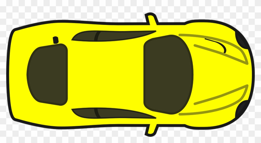 Top View Clip Art - Car Birds Eye View #192600