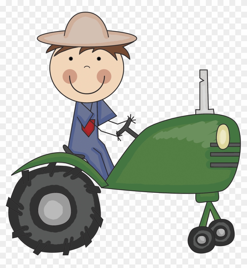 Farmer Tractor - My Favorite Farm Animal #192796