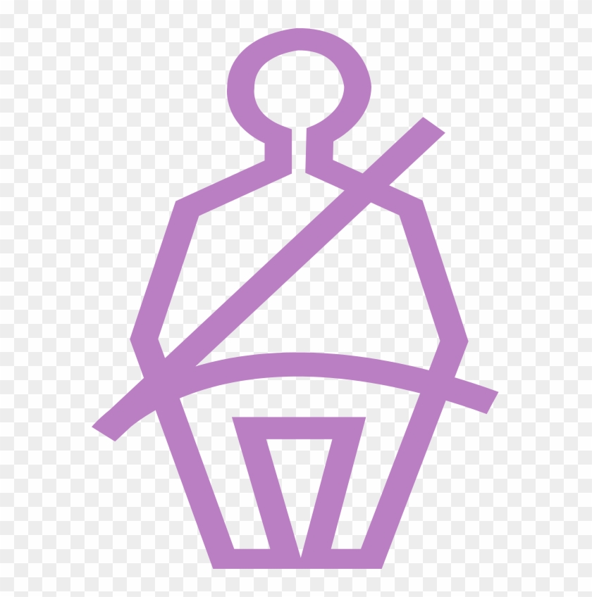 Pink Seatbelt Icon - Icon #1144478