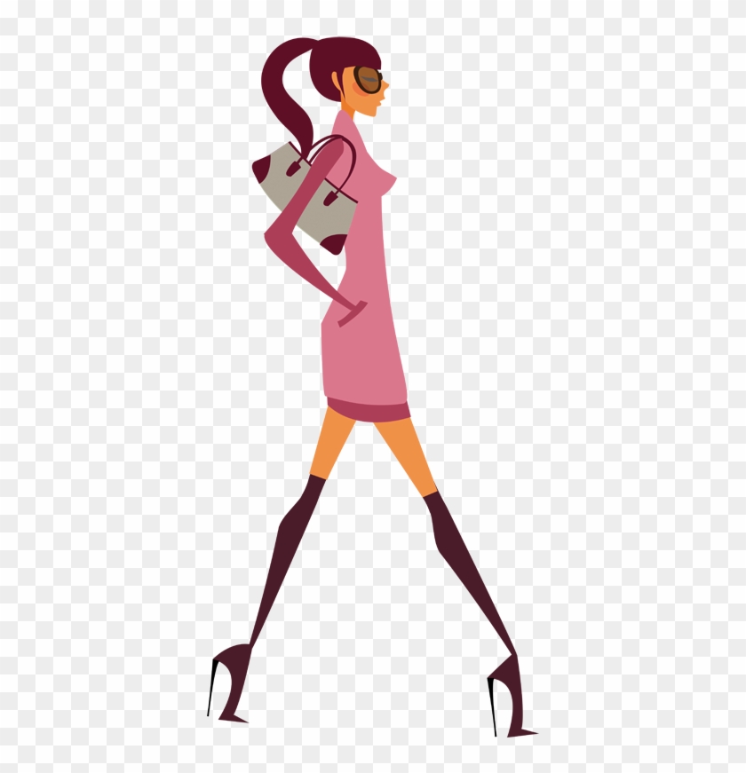 Wall Color - Silhouette Femme Mode #1144794