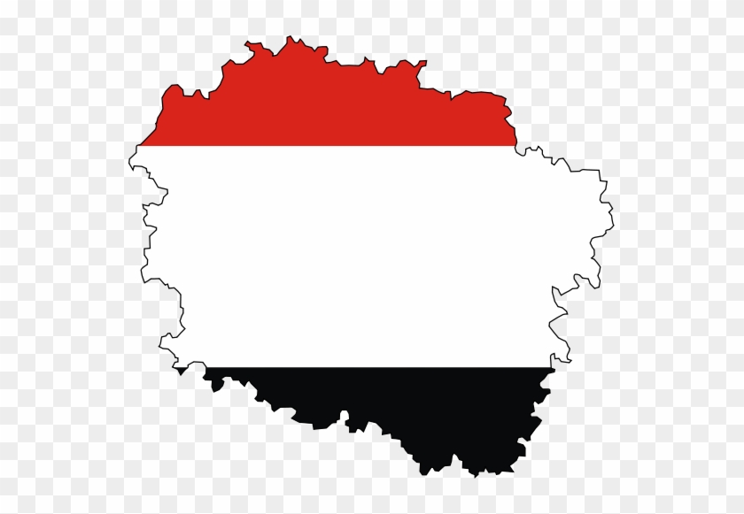Flag Map Of Kuyavian-pomeranian Voivodeship - Flag Map Of Kuyavian-pomeranian Voivodeship #1144806