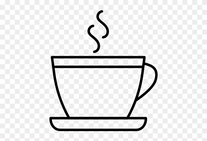 Coffee Cup Outline Png #1144955