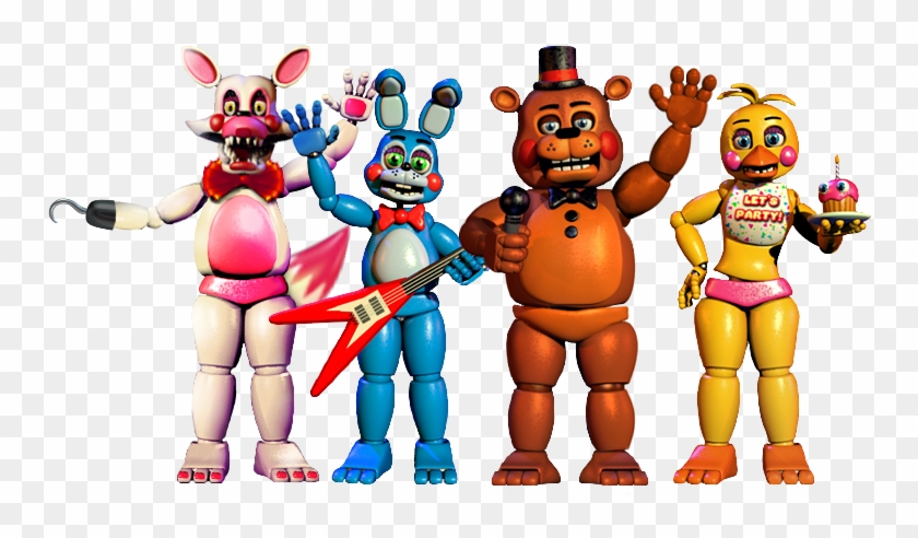 Toy Animatronics By Shadowtoychica - Five Nights At Freddy's Freddy Character Cutouts (4 #1145073