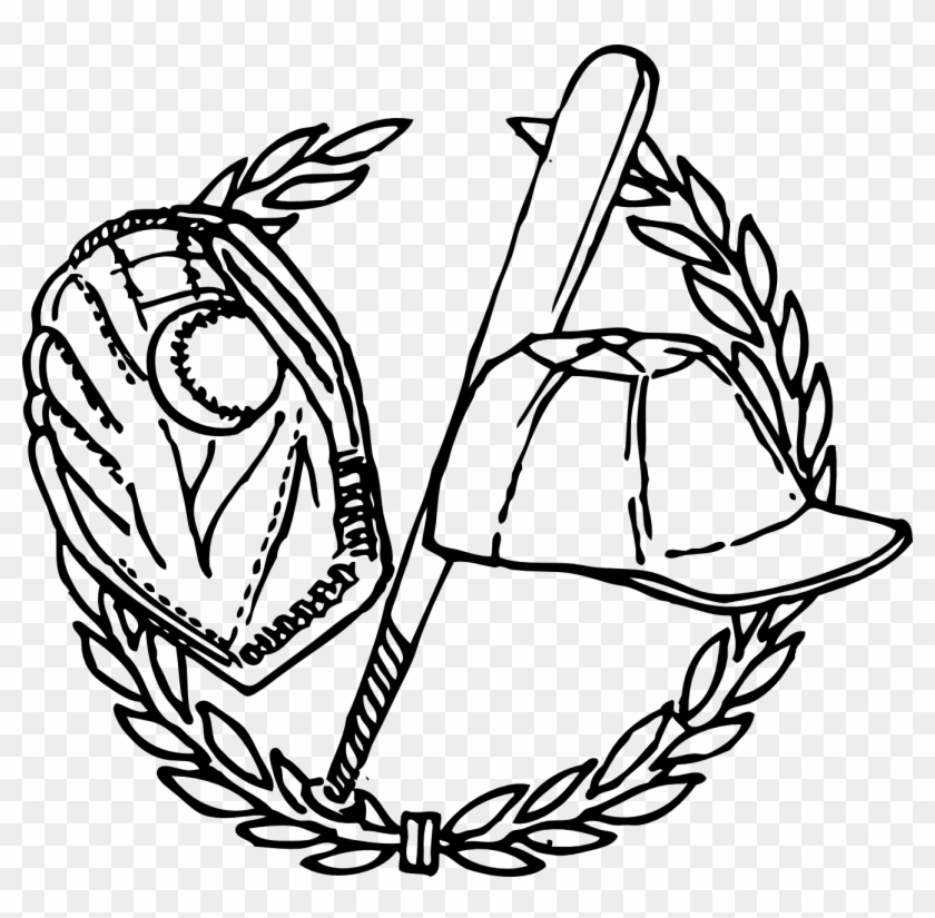 Baseball Clipart Black And White - Baseball Clipart Black And White #1145256