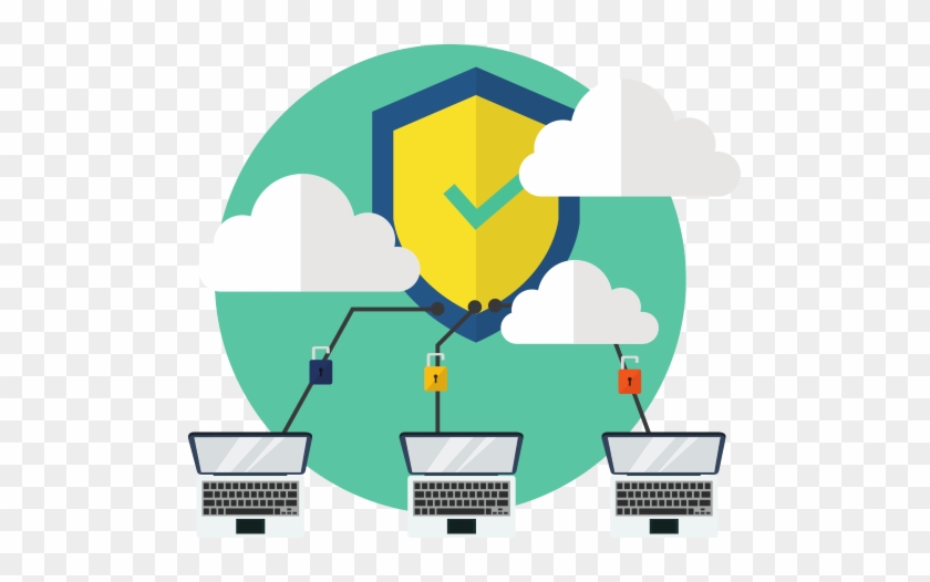 Internet Is Full Of Preying Eyessecure Your Business - Network Security #1145357