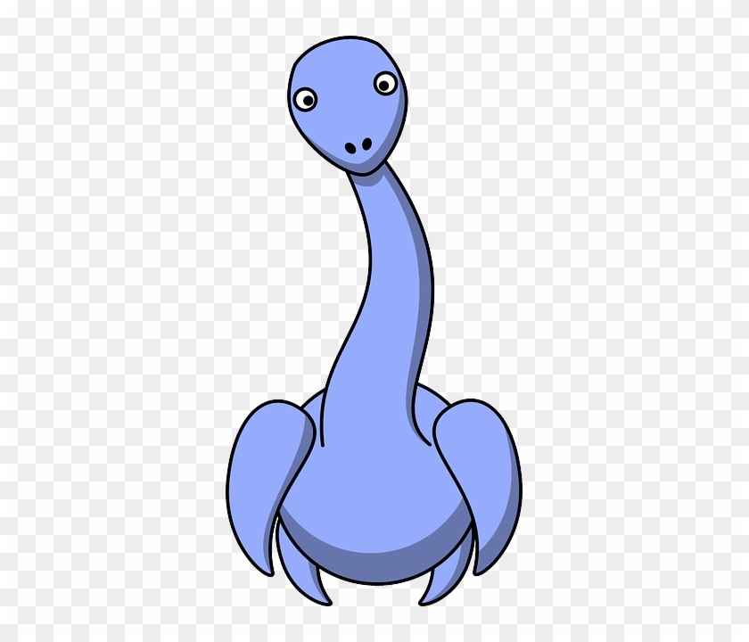 Cartoon, Grasshopper, Pterodactyl - Long Neck Monster Clipart #1145693