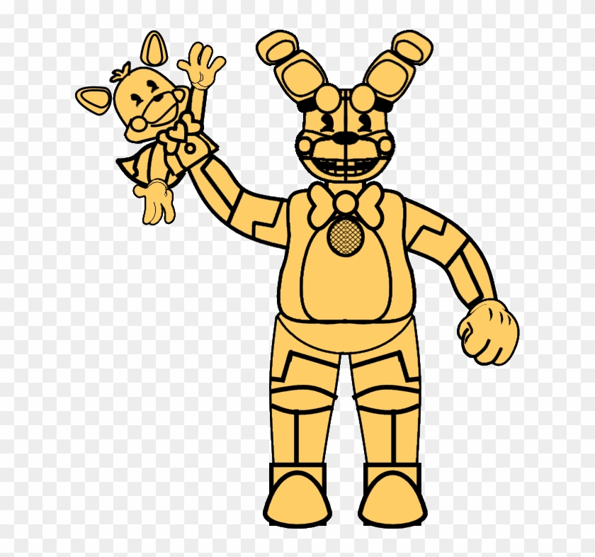 My Oc And The Ink Machine Full Body By Fnafkingofcre - Cartoon #1146003
