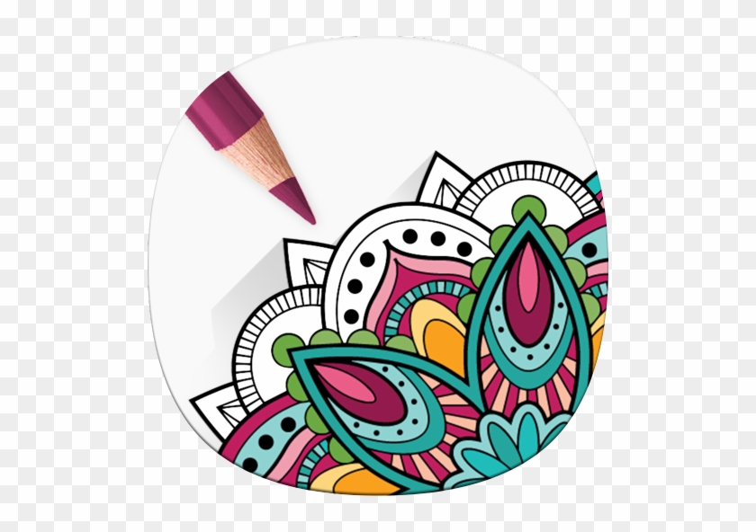 Mandalas Faciles Para Dibujar A Color #1146103