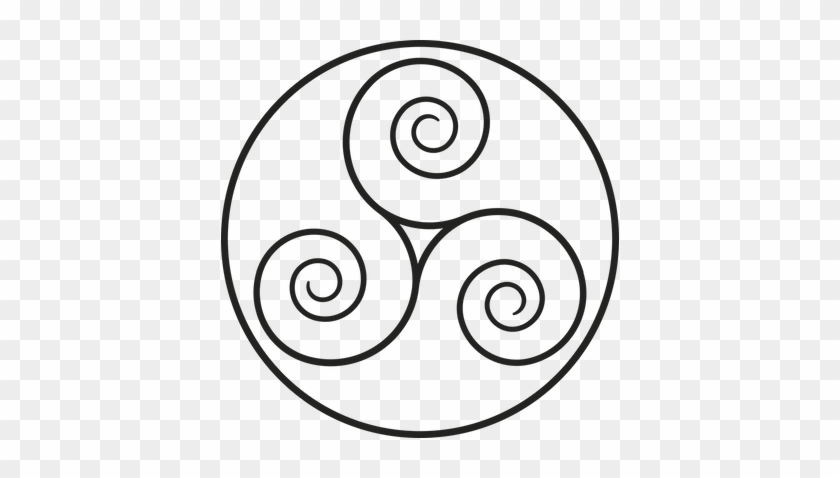 In Human History The Mandala Has Been Associated With - Trisquel Vector #1146122