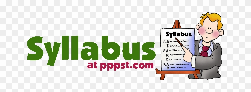 Free Clip Art Syllabus - Syllabus #1146432