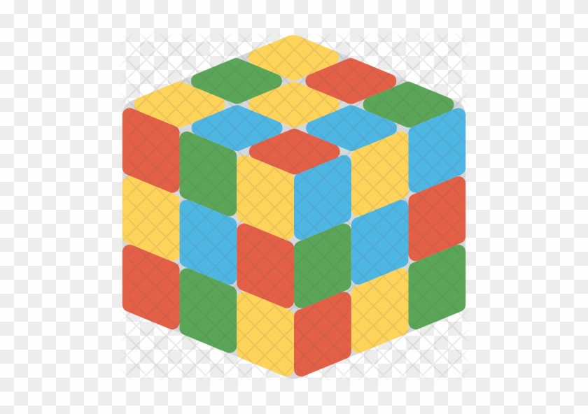 Rubik Cube Icon - Rubik's Cube #1146447
