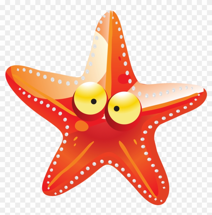 Starfish Cartoon Drawing - ปลาดาว การ์ตูน น่า รัก #1146617
