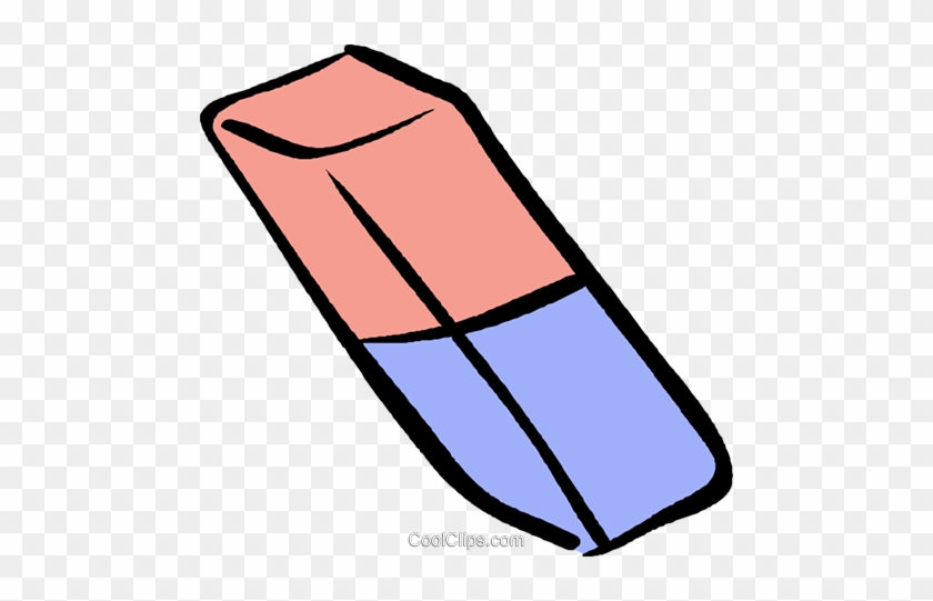 Eraser Royalty Free Vector Clip Art Illustration Vc017658 - Rubber Eraser Clip Art #1146645