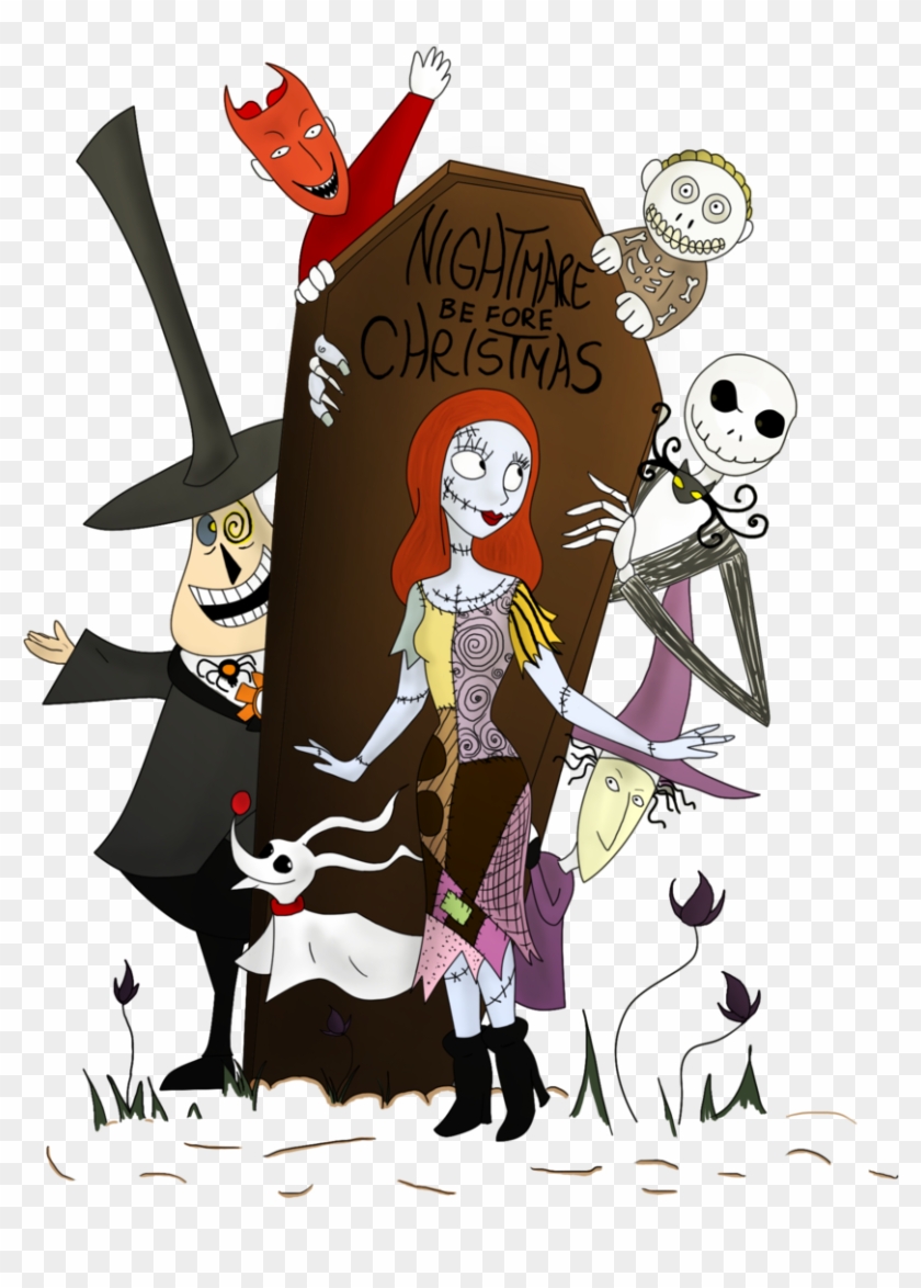 Free Clip Arts - Nightmare Before Christmas Characters Clipart #1146850