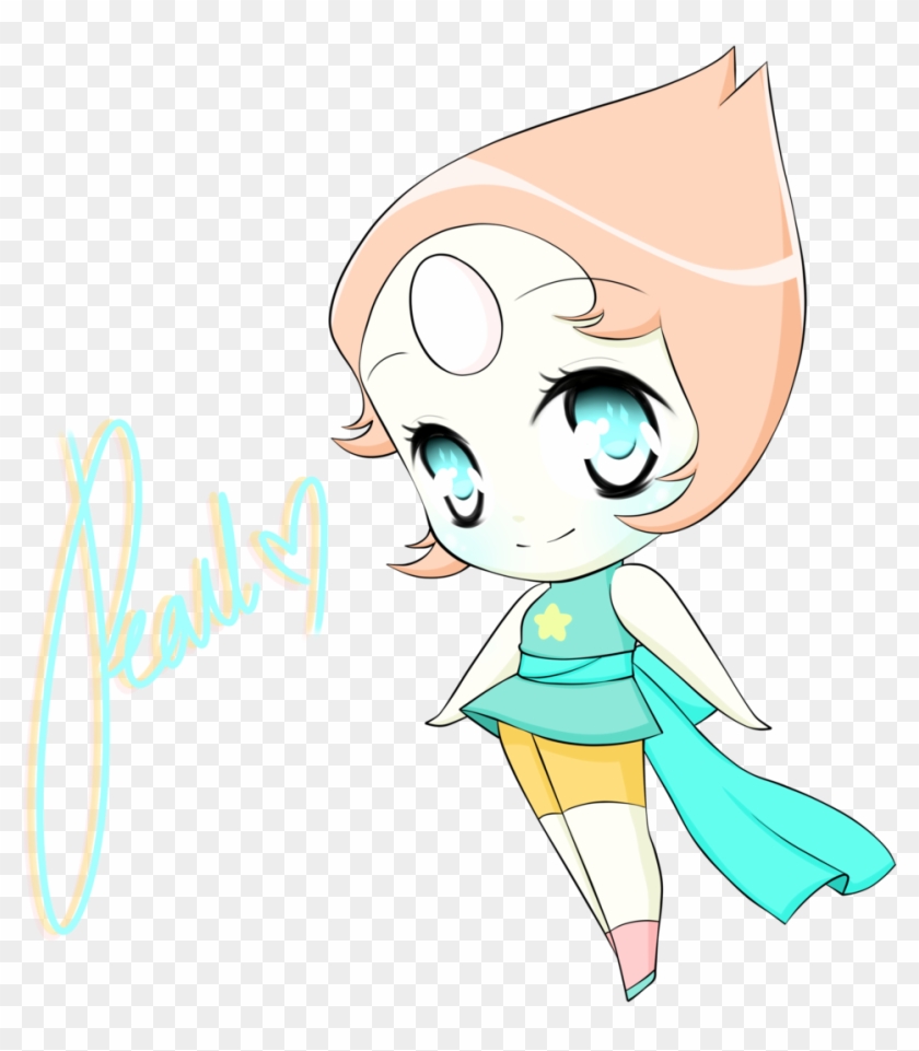 Mikosilverneko Pearl- Steven Universe By Mikosilverneko - Steven Universe Pearl Chibi #1146984