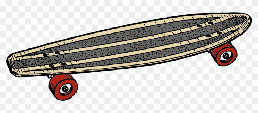 Long Board Clip Art #1147157