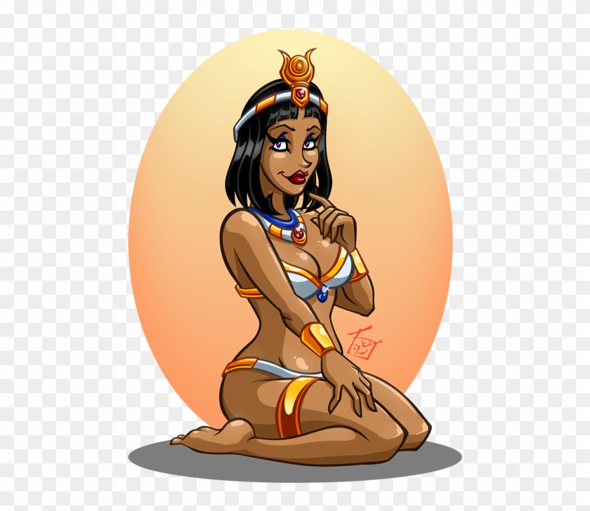 Egyptian Zahra13 - Egyptian Girl Drawing #1147367