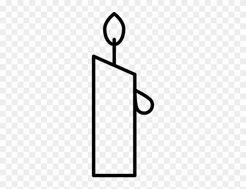 Candle Rubber Stamp - Candle Rubber Stamp #1147498