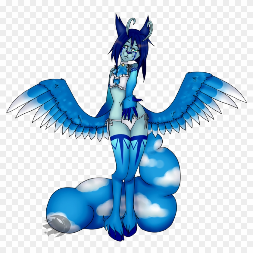 Skytail Pin Up Commission For Skiderrunner - Illustration #1147509